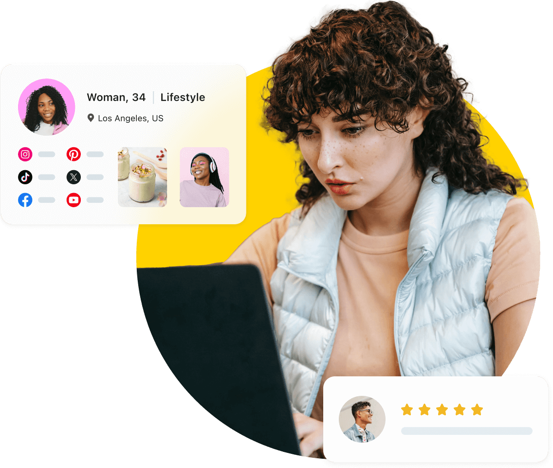 Marketing manager syndicates content from a lifestyle influencer using Later