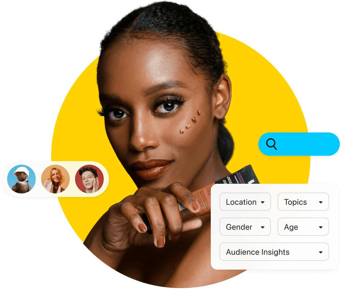 Search and Find Beauty Influencers on the Later Influencer Index Database