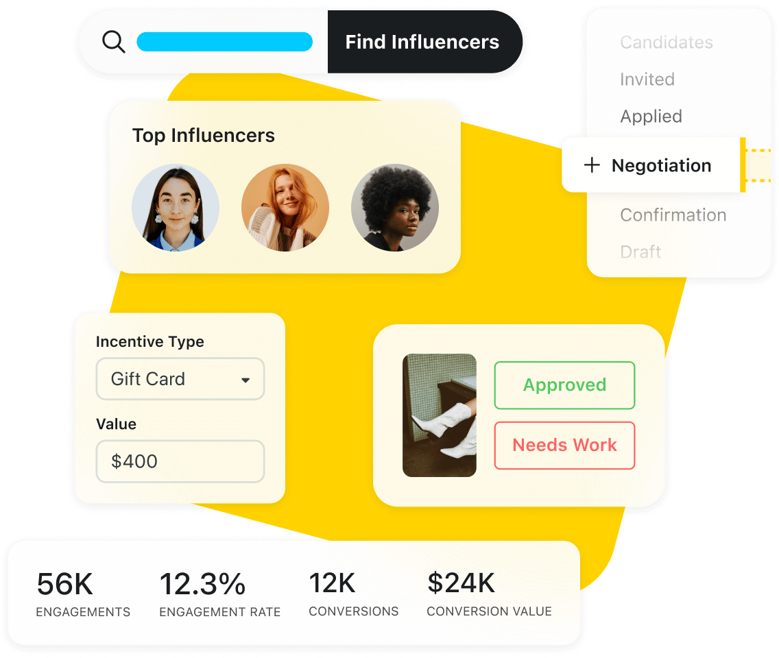 Find Fashion and Beauty Influencers, Negotiate Contracts, Manage Payments, Approve Campaigns, and Track Performance with Later Influence