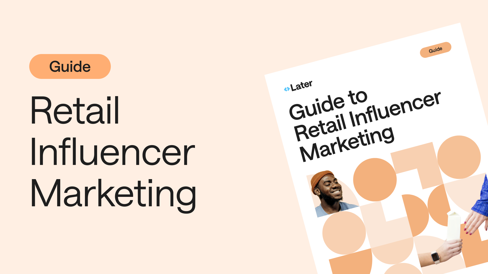 Free influencer marketing guide for retail brands from Later