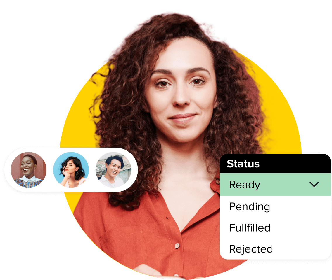 Marketing manager updates invoice status with the Later influencer payment management platform