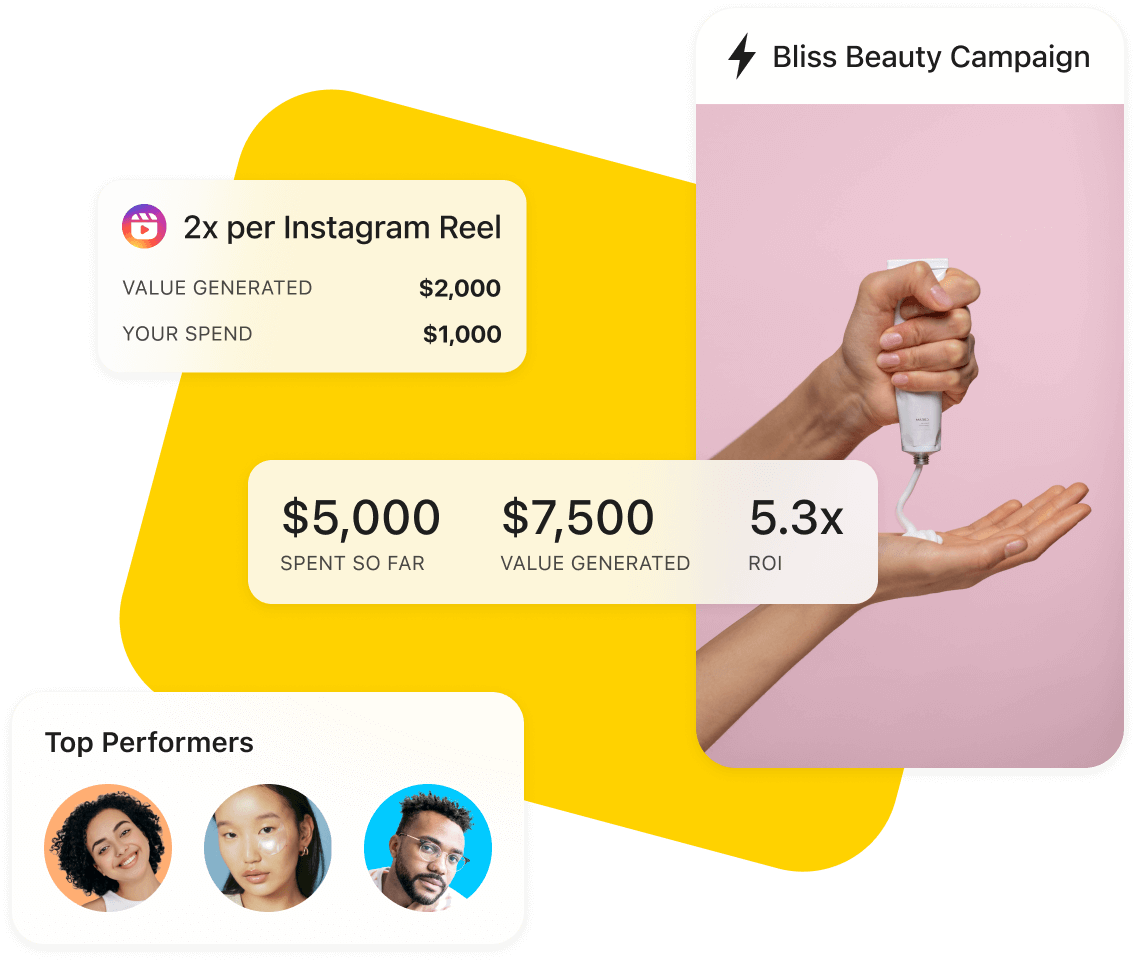 Cosmetics brand calculates ROI and EMV of Instagram Reels using Later Influence