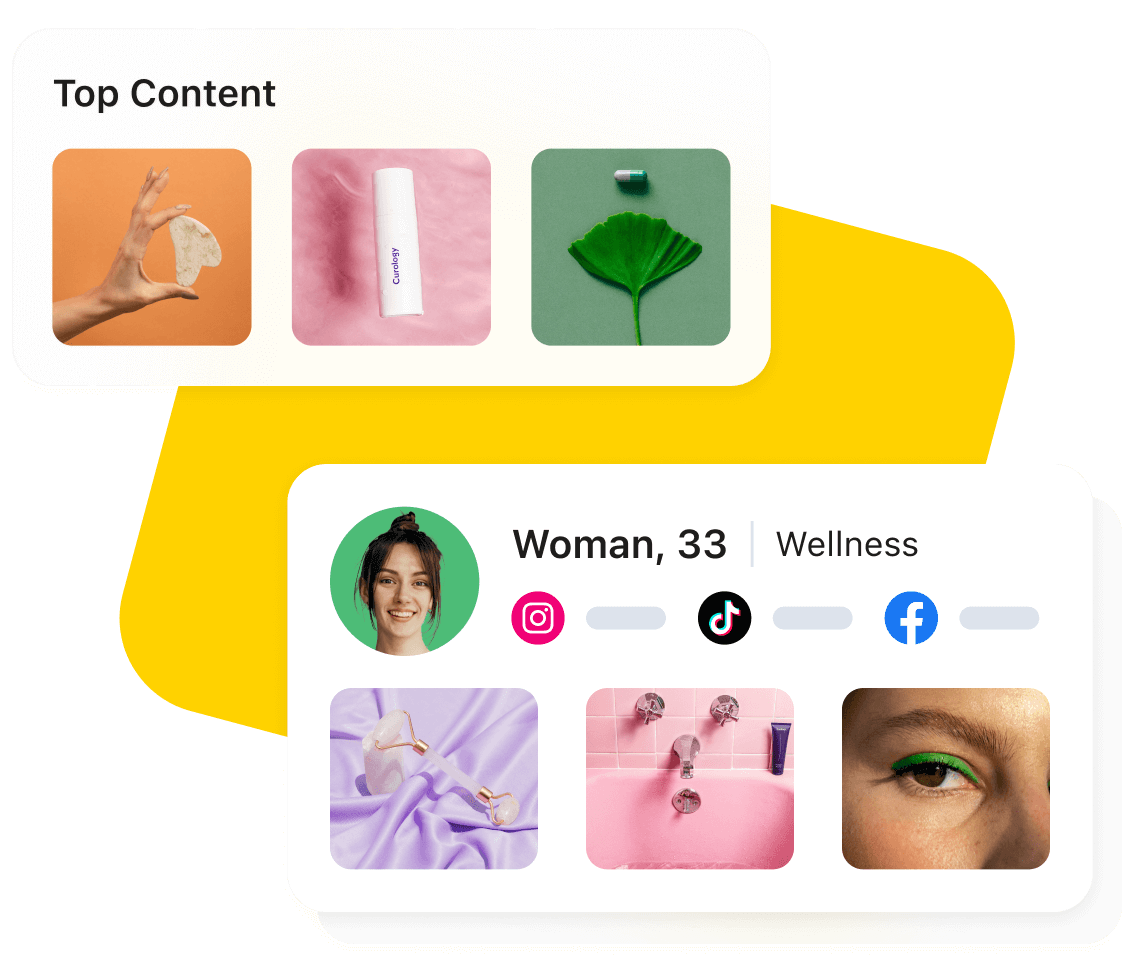 Laters influencer database has different creators that align with your brands specific needs