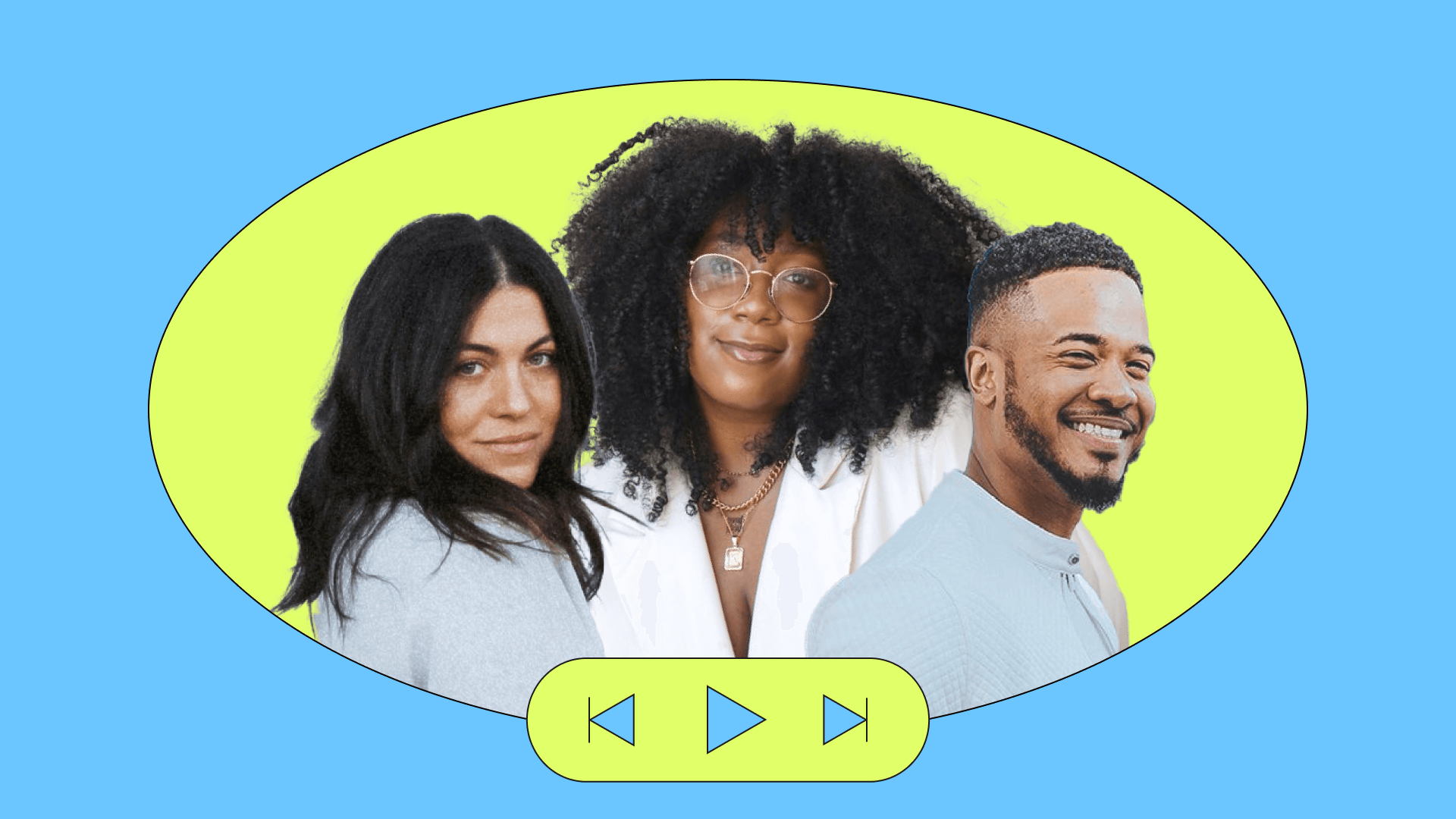 Thumbnail with the text "Webinar: Reels Advice from Top Creators" and an image of three people. 
